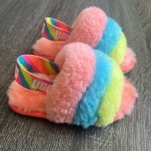 Ugg Fluff Yeah Slides - Toddler Size 6